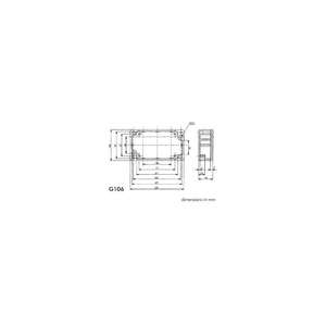 CERRAMIENTO FUNDIDO A PRESIÓN SELLADO-ALUMINIO-115x65x30mm - Product Image 2