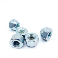 Écrous de blocage hexagonaux à verrouillage DIN980 en acier au carbone zingué, entièrement métalliques, à couple prédominant