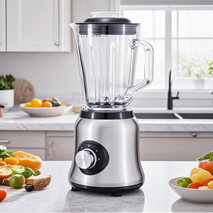 เครื่องปั่นผสมอาหารไฟฟ้าทำจากสเตนเลสใช้ในครัวเรือนทำจาก1.5L พร้อมฟังก์ชันทำความสะอาดตัวเองสำหรับใช้ในครัวเรือน - Product Image 4