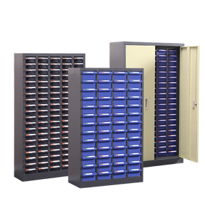 Gabinete de Plástico con 48 Cajones para Almacenamiento de Componentes Electrónicos y Piezas de Repuesto - Product Image 1