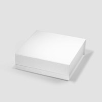 Boîte cadeau magnétique blanche en carton RTS avec boîtes magnétiques pour paquet cadeau Boîte cadeau magnétique pliable