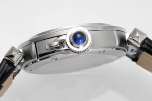 Orologio Meccanico di Lusso di Alta Qualità per Donne con Logo Personalizzato, Cassa in Lega di <span class=keywords><strong>Acciaio</strong></span> Inossidabile, Cinturino in Pelle, Numeri Romani - Product Image 6