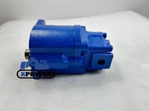 Nouvelle pompe à engrenages XPower AP2D28, pompe pilote 185787 noire/argentée pour excavatrice sur chenilles EX60 DH60 R60-7 avec garantie de 6 mois - Product Image 2