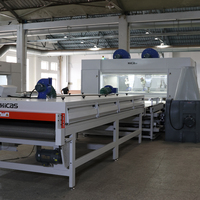 Machine de peinture automatique pour portes en bois FENGKAI HC-SPM1300 avec système PLC IWATA, haute récupération de peinture, garantie 35 jours, CE ISO