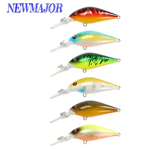 NEWMAJOR Crankbait 8cm 8.5g Wobler Sinking Fishing Lure Jigging Black Minnow Isca Artificial Carp Fishing Hard Bait Vissen Jig