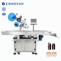 ZONESUN ZS-TB831 Conteneur Automatique Adhésif Boîte Machines D'étiquetage Automatique Autocollant Pour Surface Plane