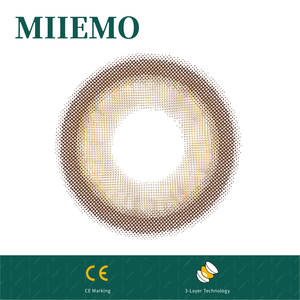 MIIEMO 반년 사용 풀 아이 콘택트 렌즈 소프트 아이 빅 사이즈 컬러 콘택트 렌즈 화장품 렌즈 - Product Image 2