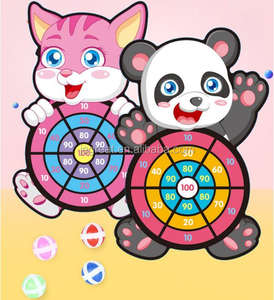 Animale sveglio di disegno Dart Gioco Da Tavolo con 3pcs Sticky Palle per i bambini - Product Image 2