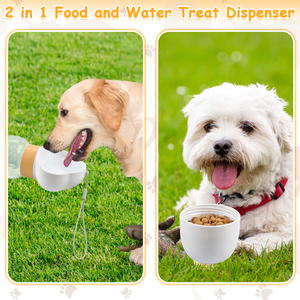 Botol air portabel perjalanan hewan peliharaan, mangkuk anjing anti bocor Aksesori anjing untuk anjing anak anjing - Product Image 4