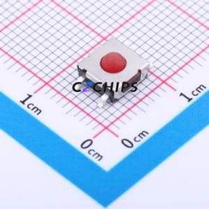 K2-1157SX-A4SW-01 Tactile Switch SMD Switch ( Operating Force: 2.5N )( Mounting Type: Vertical Mount )( Switch Length: 6.5mm ) - Product Image 1