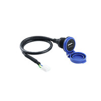 USB 2.0 Female Panel Mount Extension Cable for Industrial Equipment