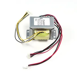 Transformateur de puissance ei 220v ac à 24v 17V 12v 8V 5v ac transformateur 24vac EI7650 84VA