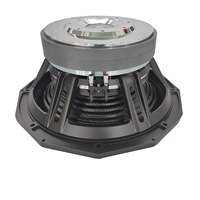 Subwoofer professionnel de 18 pouces avec double aimant en ferrite de 300 mm, bobine vocale de 6 pouces, AES 3500W, pour DJ, bars, clubs, spectacles et performances