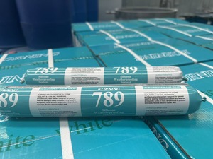 Sigillante Siliconico Neutro RTV <span class=keywords><strong>Nero</strong></span> e Bianco 590ML per Finestre in Alluminio, Confezione Sausage, Esportazione Singapore - Product Image 5
