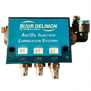 Distribuidor Neumático de Aceite Lubricante de 3 Posiciones y 3 Puertos para Sistemas de Lubricación Bechier BIJUR <span class=keywords><strong>DELIMON</strong></span> - Product Image 1