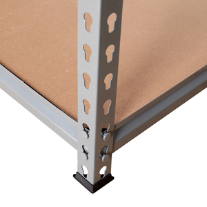 Scaffalature in Acciaio Topeasy a 5 Ripiani, Stile <span class=keywords><strong>Vintage</strong></span>, con Pannelli in MDF, Regolabili e Senza Bulloni - Product Image 5
