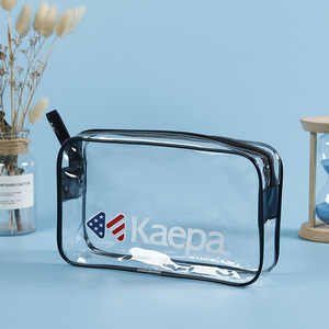 Sac de Rangement Cosmétique Portable et Étanche Personnalisé en PVC Transparent avec Fonction Carte Magnétique – Vente Directe Usine - Product Image 2