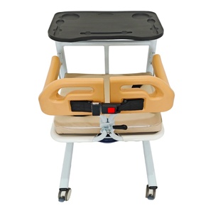 Fauteuil de transfert patient réglable en hauteur, fauteuil roulant commode, vente en gros d'usine, OEM ODM personnalisé pour personnes âgées et handicapées FL-YWJ He - Product Image 5