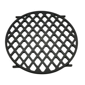 <span class=keywords><strong>Grille</strong></span> de cuisson enduite d'émail de porcelaine noire robuste pour la cuisine extérieure d'oeufs verts et de barbecues - Product Image 1