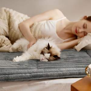 Грелка для домашних животных, САМОНАГРЕВАЮЩАЯСЯ кровать для кошек, моющаяся, противоскользящая, теплая, очень теплая, коврик для щенков, грелка для кошек и собак - Product Image 4