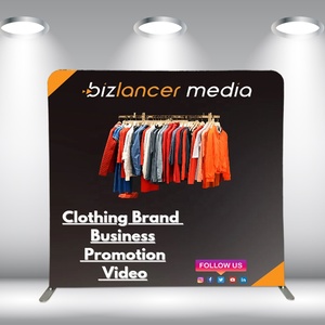 Tùy Chỉnh In Ấn Triển Lãm Tường Thương Mại Di Động Hiển Thị Căng Thẳng Vải Biểu Ngữ Đứng Triển Lãm Thương Mại Hiển Thị Đứng Backdrop - Product Image 5