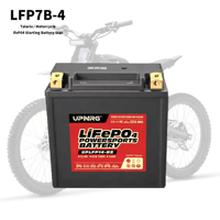 بطارية ليثيوم فوسفات حديد LFP7B-4 12 فولت مدمجة للقوارب العائمة، بيع مباشر من المصنع