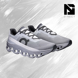 Zapatillas Deportivas Cloudmonster 'Alloy Silver', Modernas, Cómodas, con Cordones, Transpirables, para Caminar - Product Image 2