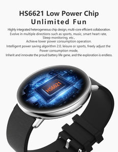 Amoled प्रदर्शन Smartwatch शीर्ष विक्रेता स्मार्ट घड़ियों टच स्क्रीन निविड़ अंधकार तापमान दिल दर निगरानी स्मार्ट घड़ी - Product Image 3