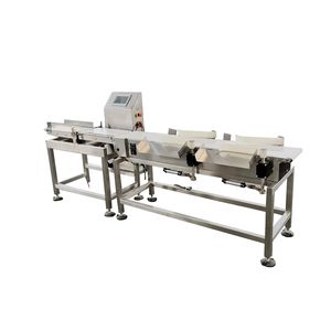 Balık deniz ürünleri tavuk karides sıralama için yüksek verimli otomatik ağırlık sıralama makinesi endüstriyel <span class=keywords><strong>Metal</strong></span> dedektörleri - Product Image 2