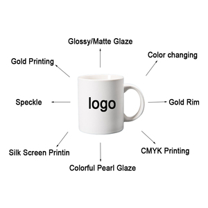 Taza de Porcelana Blanca Personalizada de 11 oz para Sublimación, Impresión de Logotipo DIY, Diseño Personalizado, Taza de Cerámica para Café o Té, Promocional - Product Image 3