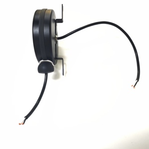 2 lõi 16awg 3m chiều dài treo tường có thể thu vào mở rộng dây Reel tự động tua lại mùa xuân cơ chế - Product Image 3