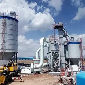 2.7-40t/h kalsinasyon tipi inşaat alçı kalsinasyon fırını alçı sıva tesisi alçı tozu üretim ekipmanları