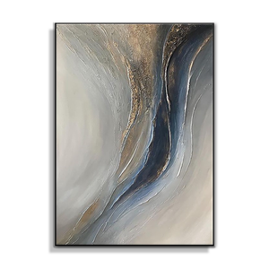 Tranh sơn dầu thủ công đơn giản, nghệ thuật hiện đại trừu tượng, trang trí nhà cửa, tranh trang trí tường - Product Image 1