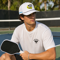 Gorra de Golf de 5 Paneles con Bordado 2D, Logotipo Personalizado, Alta Calidad, MOQ Bajo, Hebilla Metálica Ajustable, Secado Rápido, Transpirable, para Hombre