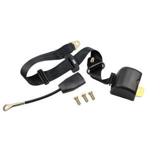 เข็มขัดนิรภัยรถยนต์แบบสามจุด ยืดหดอัตโนมัติ ขายส่ง 2 ชิ้น/กล่อง - Product Image 4