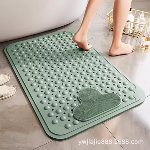 Alfombrilla de baño de piedra antideslizante, alfombrilla de lavado de pies de ducha de secado rápido, alfombrilla de bañera lavable a máquina para Baño - Product Image 5