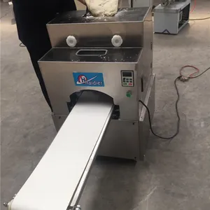 Pizza equipment for Automatic electric pizza dough moulder pressing and stretching machine and pizza dough making equipment