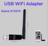 Tarjeta de red inalámbrica portátil de 150Mbps, receptor USB, adaptador inalámbrico externo para PC portátil, productos de tecnología RT5370 en stock