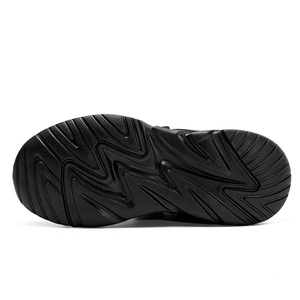 Baskets de sport décontractées Cema en cuir PU noir et blanc pour enfants, garçons et filles, idéales pour l'école et la course à pied - Product Image 6