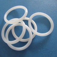 Joint torique en PTFE blanc résistant aux hautes températures, aux acides et aux alcalis, vente directe d'usine