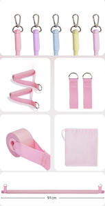 Bandes de Résistance avec Poignées, Ensemble de Bandes d'Exercice, Bandes de Thérapie Physique, Yoga, Pilates, Bandes d'Entraînement, Ancre de Porte, Équipement de Fitness à Domicile - Product Image 4