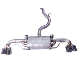 GFC est adapté pour <span class=keywords><strong>Audi</strong></span> <span class=keywords><strong>TT</strong></span> TTS MK2 2.0T <span class=keywords><strong>3</strong></span>.2T quatre roues motrices 304 acier inoxydable Catback avec valve système d'échappement silencieux - Product Image 6