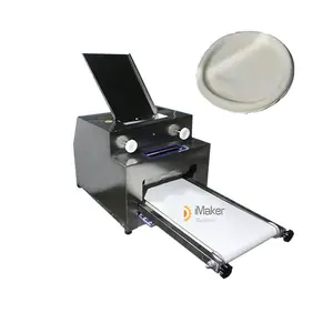 Produk Biji-bijian Peralatan Makanan Ringan Mesin Sheeter Adonan Piza Pate Dough Press Rolling Engine