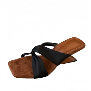 Sandalias de cuña con una sola tira para mujer, estilo hada, para vacaciones de verano, a juego con vestidos, para viajes al aire libre, calzado informal sin cordones para mujer - Product Image 2