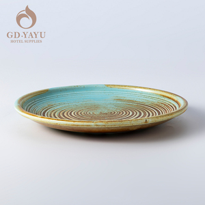 Trusted ผู้ผลิต Dunhuang โบราณรอบที่กำหนดเองจีนเซรามิครับประทานอาหารจานร้านอาหารญี่ปุ่นอาหรับเซรามิคแผ่น - Product Image 6