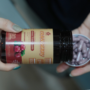 Cápsulas de Arándano Rojo Triple Acción con 5% PACs, Vitamina C y Probióticos para Cuidado Preventivo, 90 Cápsulas, Listas para Envío, Pedido al por Mayor - Product Image 1
