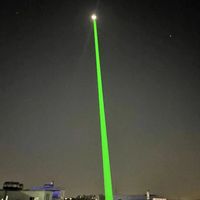 Nouvelle Lampe Laser Mobile Extérieure Étanche IP65 GBR-FJ260 260W 2024 avec Contrôle DMX512, Pan/Tilt 540°, CRI Élevé 90