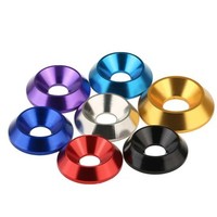 Wholesale Price Anodized Aluminum Washers High Quality Spacer Multi-Color Decorative Washer for Bicycle Accessories
