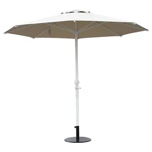 Artiz欧洲模型现代户外伞天井伞，带沙滩定制标志
