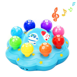 I Trending Montessori pianeti musicali che imparano il riconoscimento dei colori linguistici neonato nuovo giocattolo con luci - Product Image 1